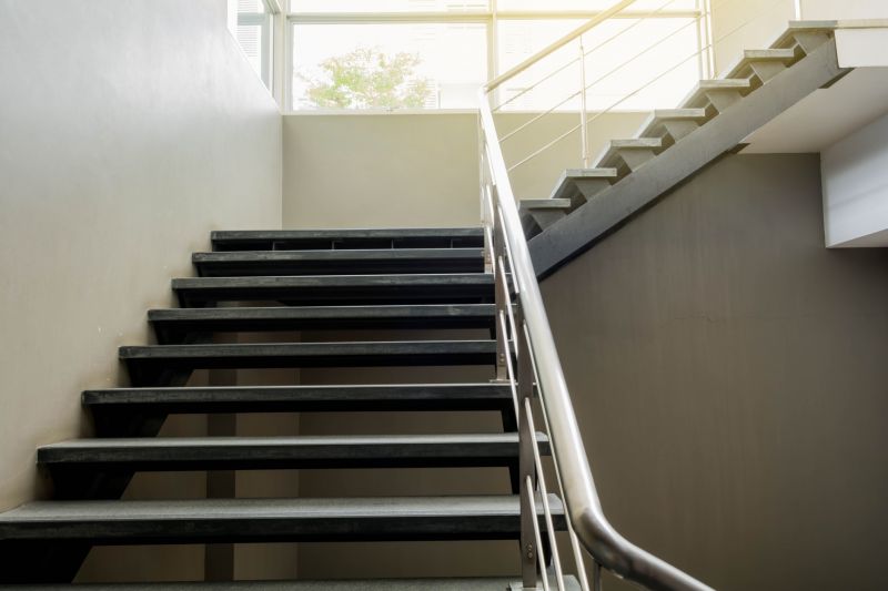 Stair Railing Painting